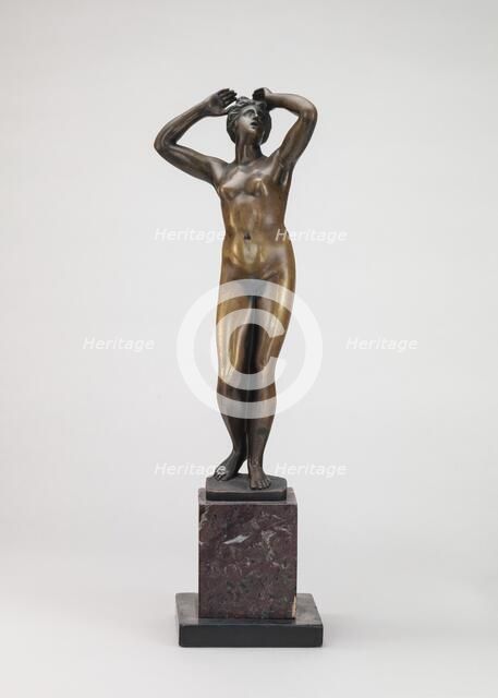 Female Figure with Raised Arms (a Niobid?), c. 1520/1530. Creator: Unknown.