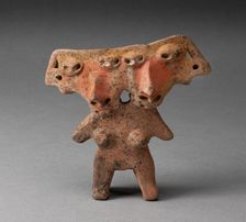 Female Figure with Two Joined Heads, 200 B.C./A.D. 300. Creator: Unknown