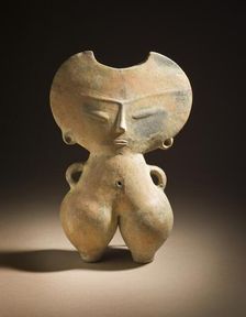 Female Figure, between 600 and 1200. Creator: Unknown