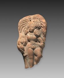 Female Figure, Probably a Nature Divinity (Yakshi), c. 75 BC. Creator: Unknown