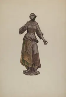Female Figurehead, c. 1939. Creator: Betty Fuerst