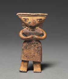 Female Figurine, 100 BC-AD 300. Creator: Unknown