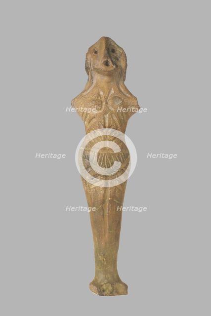 Female Figurine, 3950-3500 B.C. Artist: Prehistoric Russian Culture  