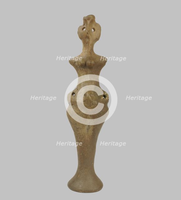 Female Figurine, 3950-3500 B.C. Artist: Prehistoric Russian Culture  