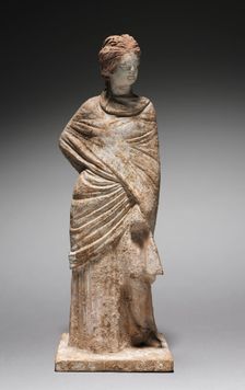 Female Figurine, 400-200 BC. Creator: Unknown