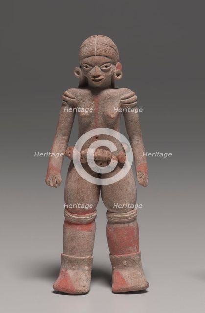Female Figurine, c. 1500-500 BC. Creator: Unknown.