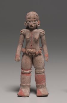 Female Figurine, c. 1500-500 BC. Creator: Unknown