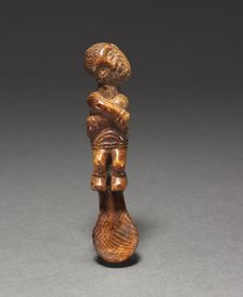 Female Figurine, late 1800s-early 1900s. Creator: Unknown