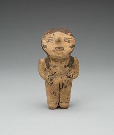 Female Figurine with Face and Body Markings, 180 B.C./A.D. 500. Creator: Unknown