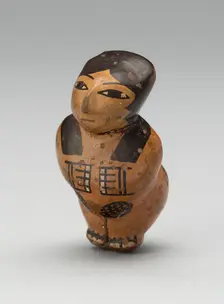 Female Figurine with Tattoos, 180 B.C./A.D. 500. Creator: Unknown