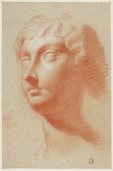 Female Head, 1666-1712. Creator: Pietro Dandini