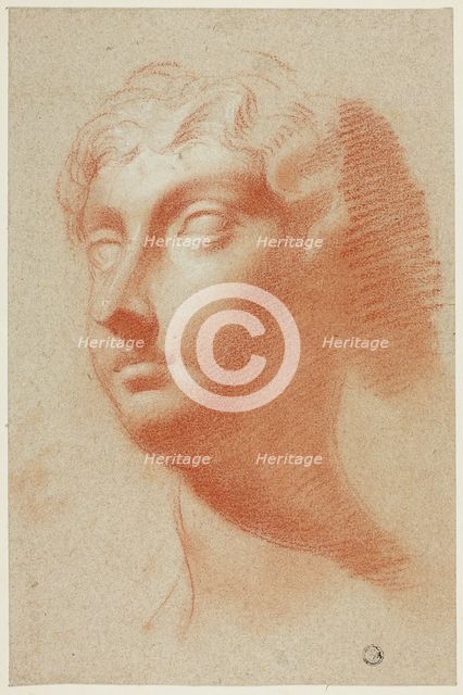 Female Head, 1666-1712.  Creator: Pietro Dandini.