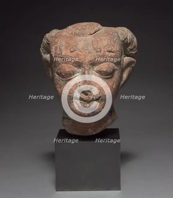 Female Head, 400s-500s. Creator: Unknown.