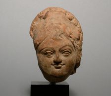 Female Head, 4th/6th century. Creator: Unknown