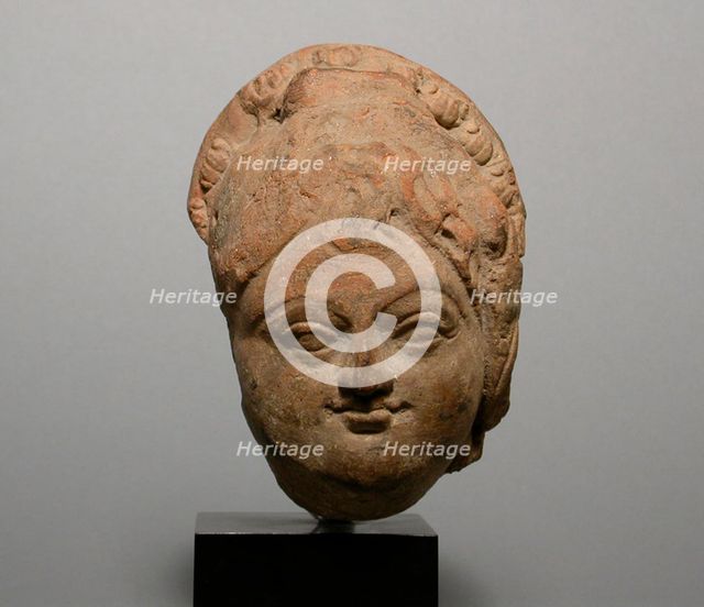 Female Head, 4th/6th century. Creator: Unknown.