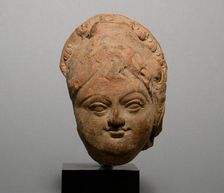 Female Head, 4th/6th century. Creator: Unknown