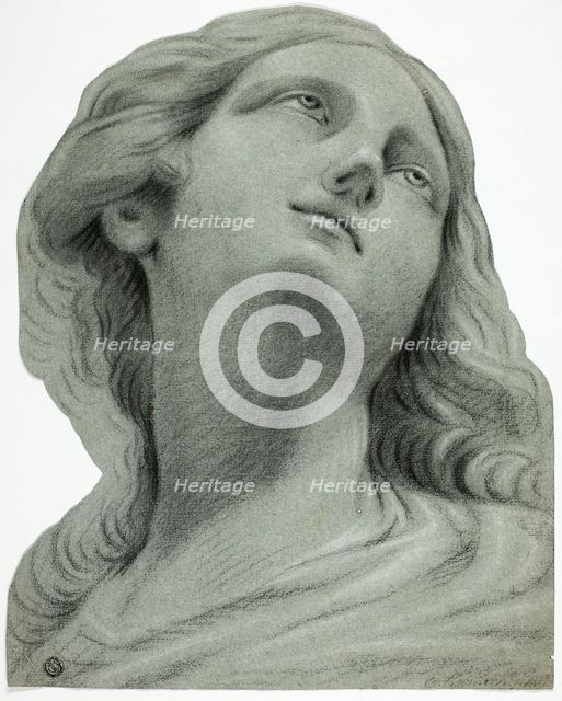Female Head, n.d. Creator: C. Robinson.