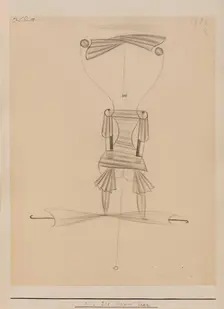 Female Jumping Jack, 1922. Creator: Paul Klee