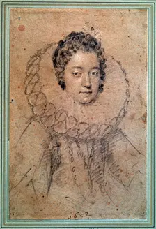 Female Portrait 1612. Artist: Ottavio Mario Leoni