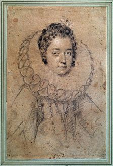 Female Portrait 1612. Artist: Ottavio Mario Leoni