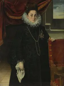 Female Portrait, 1650. Creators: Federico Barocci , Bartolomé González