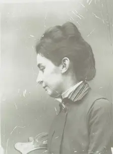 Female portrait, 1880s. Creator: Thomas Eakins