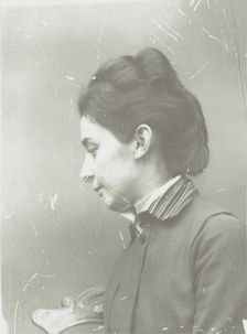 Female portrait, 1880s. Creator: Thomas Eakins