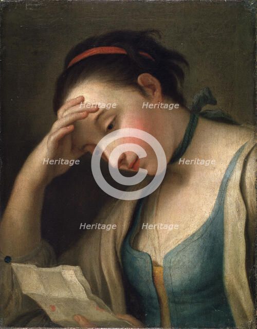 'Female Portrait', 18th century. Artist: Pietro Rotari