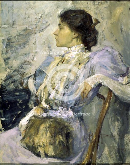 'Female Portrait', 1908.  Creator: Nikolay Feshin.