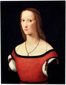 Female portrait c1500-c1506. Artist: Lorenzo Costa