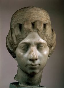Female portrait head (The Syrian woman) 160-170