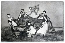Female Riddle 1819-1823. Artist: Francisco Goya