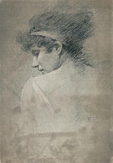 Female Study c1895, (1897). Artist: Robert Fowler