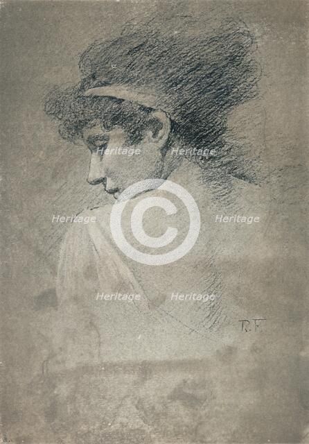 'Female Study', c1895, (1897). Artist: Robert Fowler.