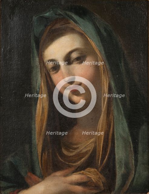 Female Saint, c17th century. Creator: Unknown.