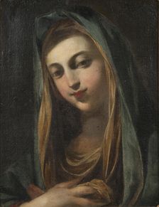 Female Saint, c17th century. Creator: Unknown