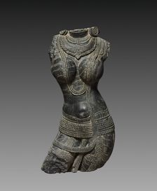 Female torso, 1000s. Creator: Unknown