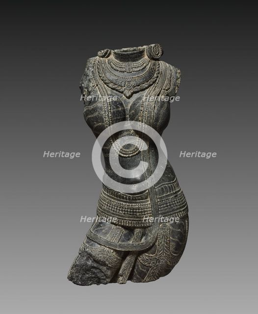 Female torso, 1000s. Creator: Unknown.