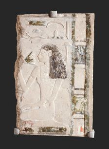 Female with Lotus, 1473-1458 B.C.. Creator: Unknown