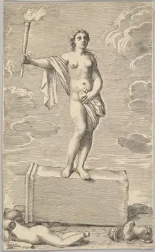 Feminine Figure. Creator: Claude Mellan
