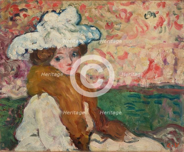Femme à la charlotte, 1903. Creator: Valtat, Louis (1869-1952).