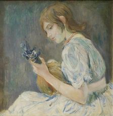 Femme à la Mandoline (Girl with Mandolin), 1889