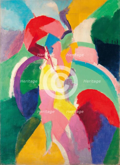 Femme à l'ombrelle ou La Parisienne, 1913.