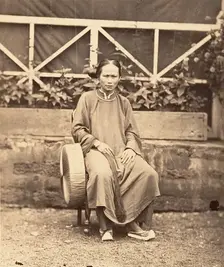 Femme Annamite, Saïgon, Cochinchine, 1866. Creator: Emile Gsell