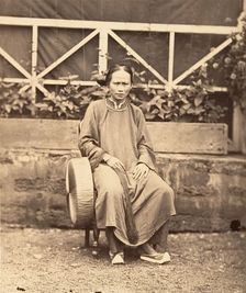Femme Annamite, Saïgon, Cochinchine, 1866. Creator: Emile Gsell