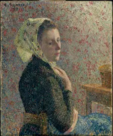 Femme au fichu vert (Woman with green scarf) , 1893