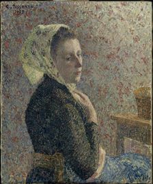 Femme au fichu vert (Woman with green scarf) , 1893