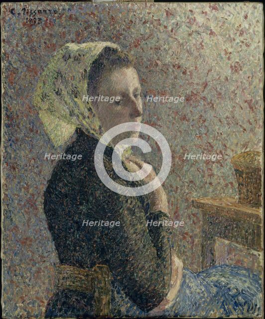 Femme au fichu vert (Woman with green scarf) , 1893.
