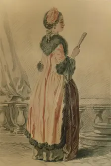 Femme De Chambre Russe (Russian maid), c1765-1790, (1913). Artist: Louis Marin Bonnet