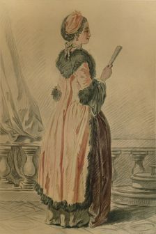 Femme De Chambre Russe (Russian maid), c1765-1790, (1913). Artist: Louis Marin Bonnet
